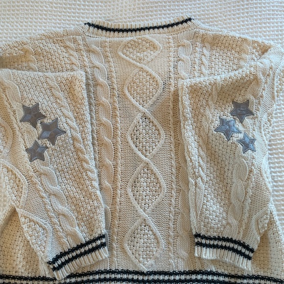 Taylor Swift Folklore Cardigan with star patches - Picture 4 of 5